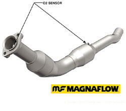 Catalytic Converter Range Rover Full Size, Driver Side