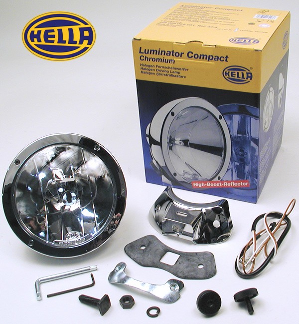 Hella Rallye 4000 Compact Driving Lamp Black (920