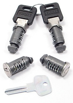thule one key lock cylinder